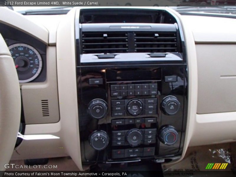 White Suede / Camel 2012 Ford Escape Limited 4WD
