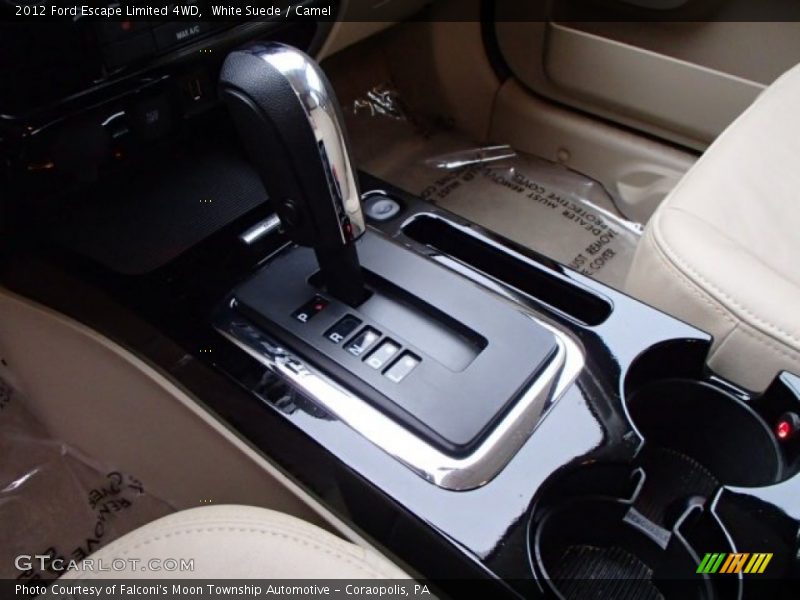 White Suede / Camel 2012 Ford Escape Limited 4WD