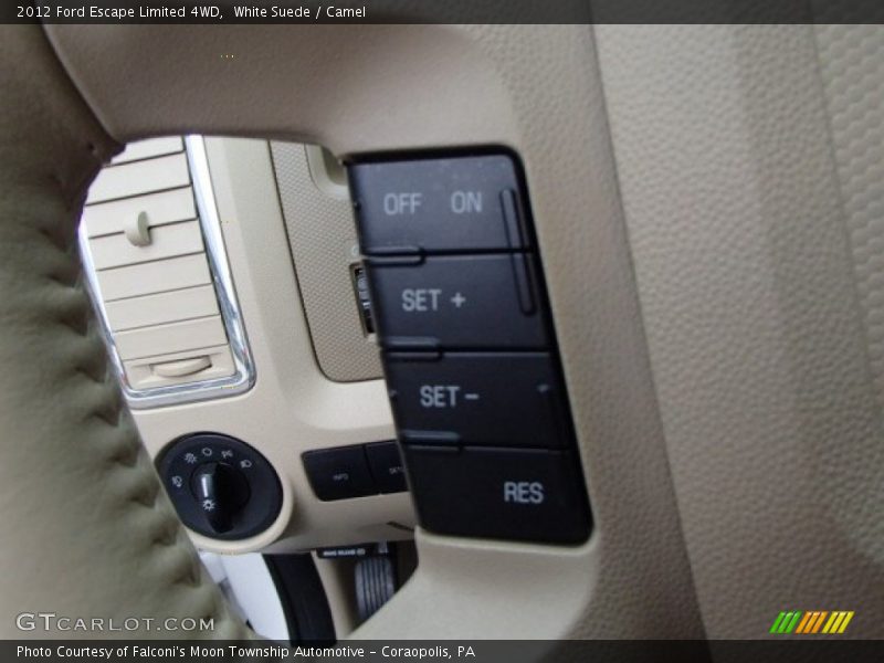 White Suede / Camel 2012 Ford Escape Limited 4WD