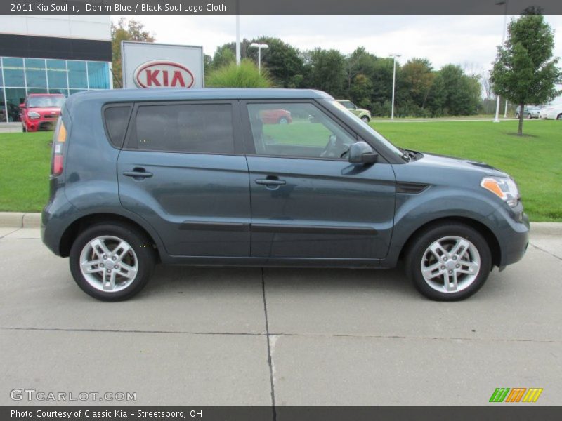 Denim Blue / Black Soul Logo Cloth 2011 Kia Soul +