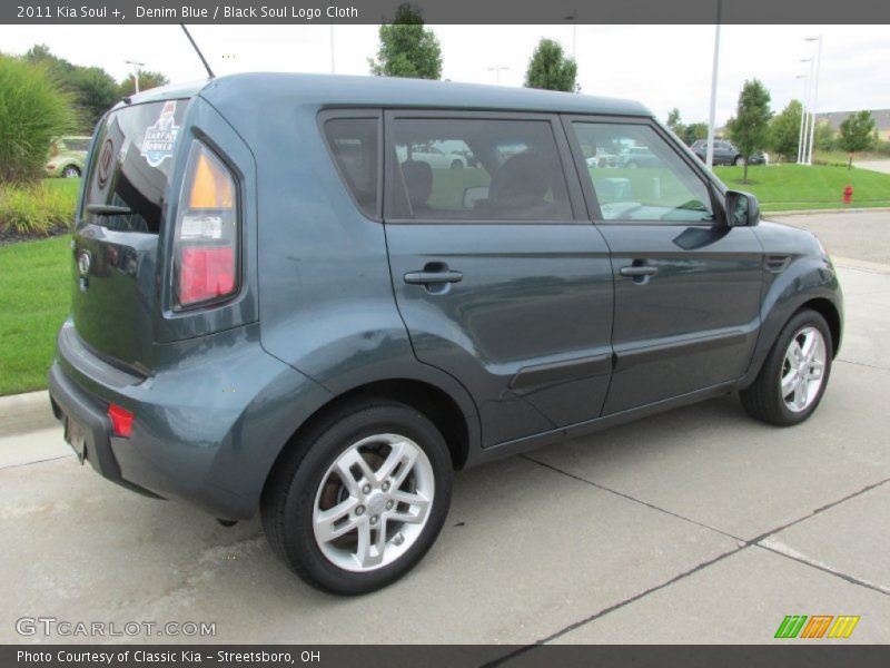 Denim Blue / Black Soul Logo Cloth 2011 Kia Soul +