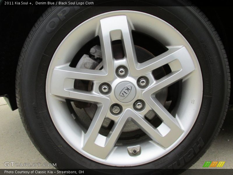 Denim Blue / Black Soul Logo Cloth 2011 Kia Soul +