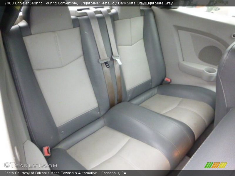 Bright Silver Metallic / Dark Slate Gray/Light Slate Gray 2008 Chrysler Sebring Touring Convertible
