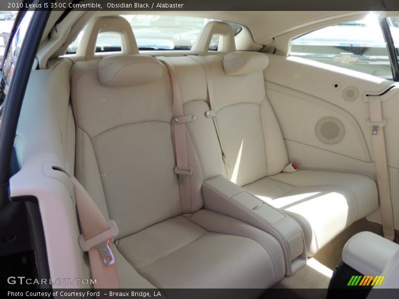 Obsidian Black / Alabaster 2010 Lexus IS 350C Convertible