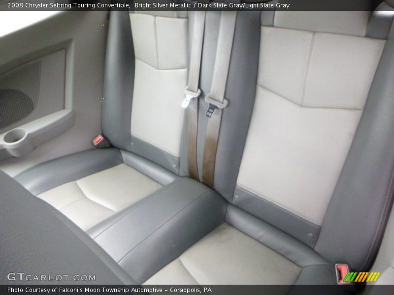 Bright Silver Metallic / Dark Slate Gray/Light Slate Gray 2008 Chrysler Sebring Touring Convertible