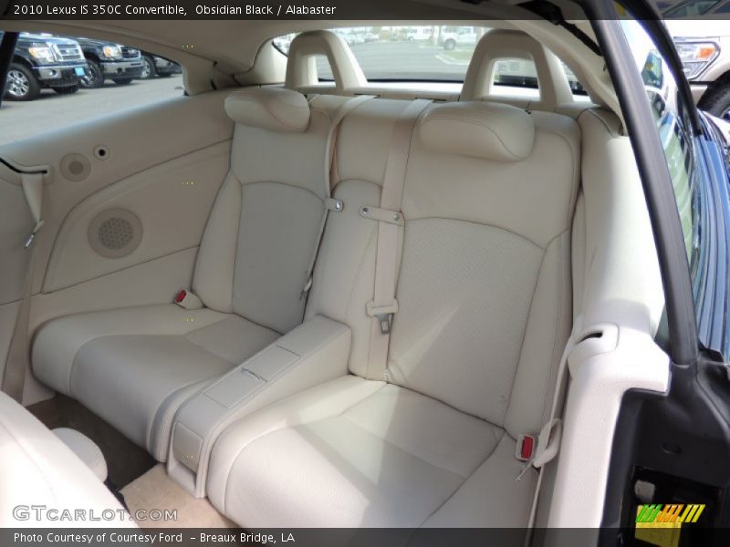 Obsidian Black / Alabaster 2010 Lexus IS 350C Convertible