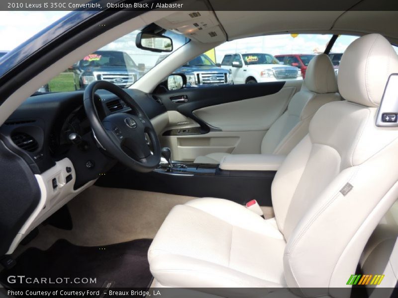 Obsidian Black / Alabaster 2010 Lexus IS 350C Convertible