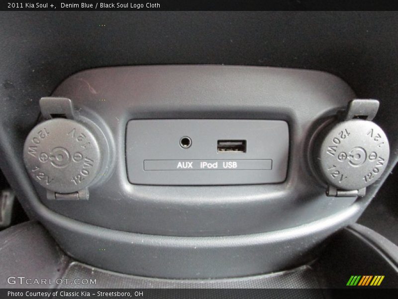 Denim Blue / Black Soul Logo Cloth 2011 Kia Soul +