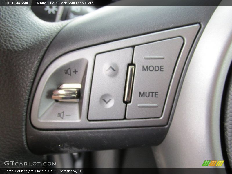 Denim Blue / Black Soul Logo Cloth 2011 Kia Soul +