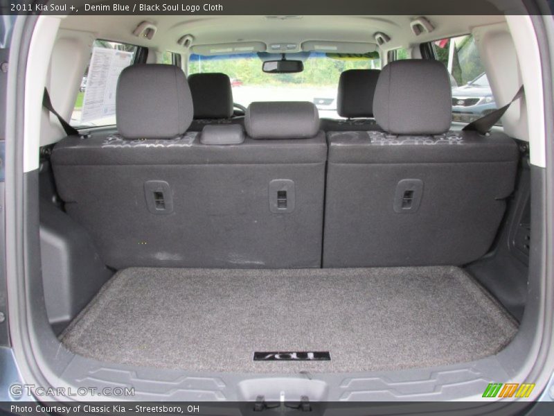Denim Blue / Black Soul Logo Cloth 2011 Kia Soul +