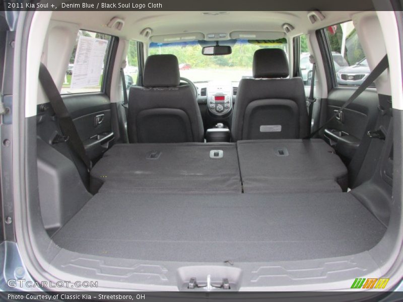 Denim Blue / Black Soul Logo Cloth 2011 Kia Soul +
