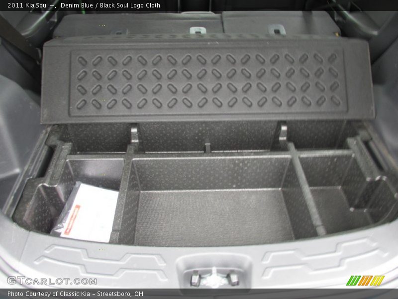 Denim Blue / Black Soul Logo Cloth 2011 Kia Soul +