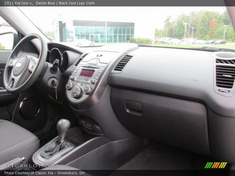 Denim Blue / Black Soul Logo Cloth 2011 Kia Soul +