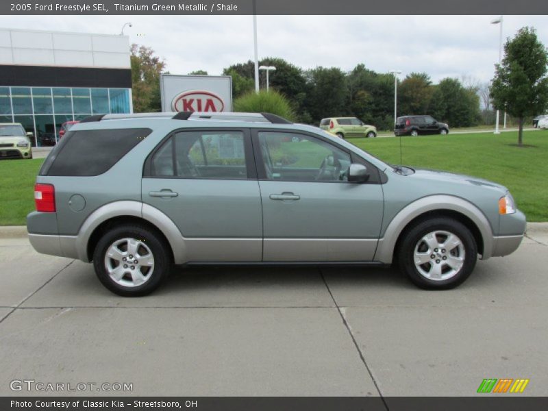 Titanium Green Metallic / Shale 2005 Ford Freestyle SEL