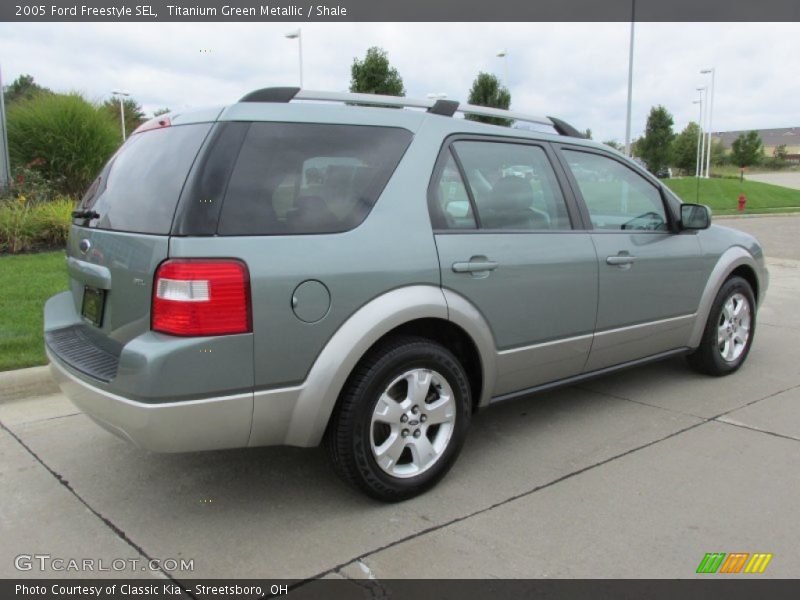 Titanium Green Metallic / Shale 2005 Ford Freestyle SEL