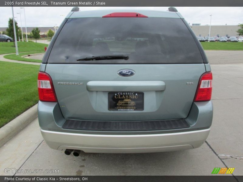Titanium Green Metallic / Shale 2005 Ford Freestyle SEL