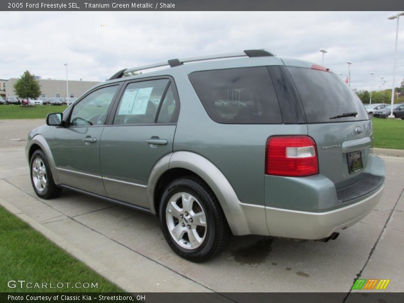 Titanium Green Metallic / Shale 2005 Ford Freestyle SEL
