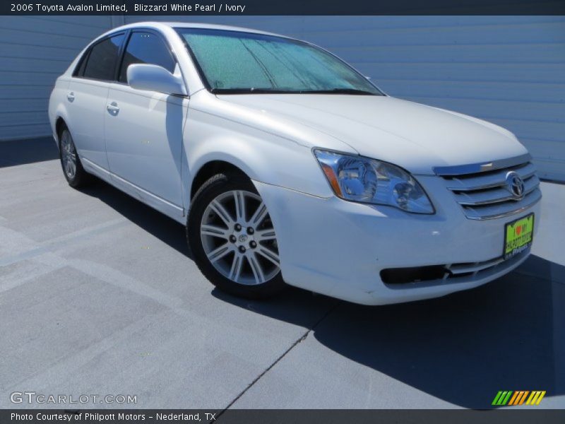Blizzard White Pearl / Ivory 2006 Toyota Avalon Limited