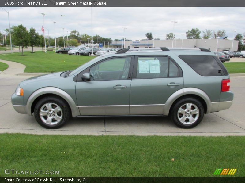 Titanium Green Metallic / Shale 2005 Ford Freestyle SEL