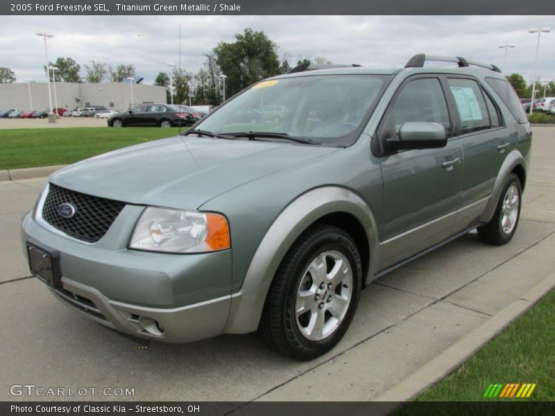 Titanium Green Metallic / Shale 2005 Ford Freestyle SEL