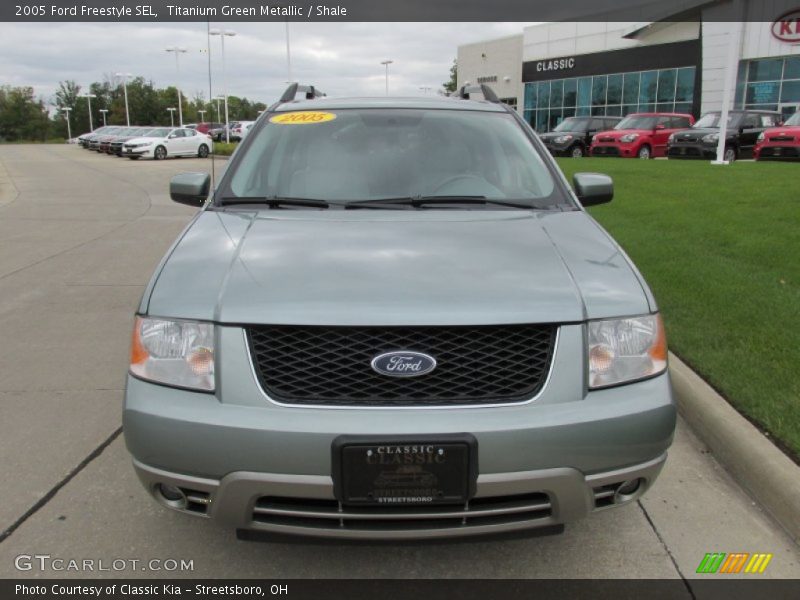 Titanium Green Metallic / Shale 2005 Ford Freestyle SEL