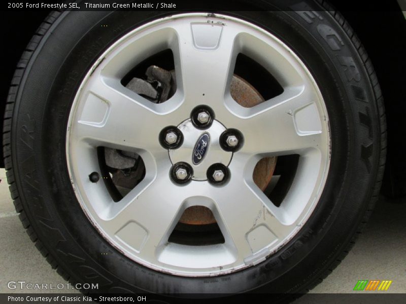 Titanium Green Metallic / Shale 2005 Ford Freestyle SEL