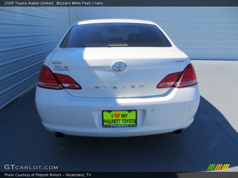 Blizzard White Pearl / Ivory 2006 Toyota Avalon Limited