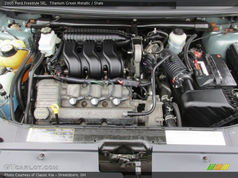 Titanium Green Metallic / Shale 2005 Ford Freestyle SEL