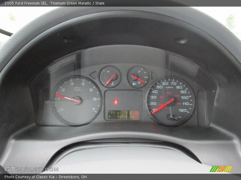 Titanium Green Metallic / Shale 2005 Ford Freestyle SEL