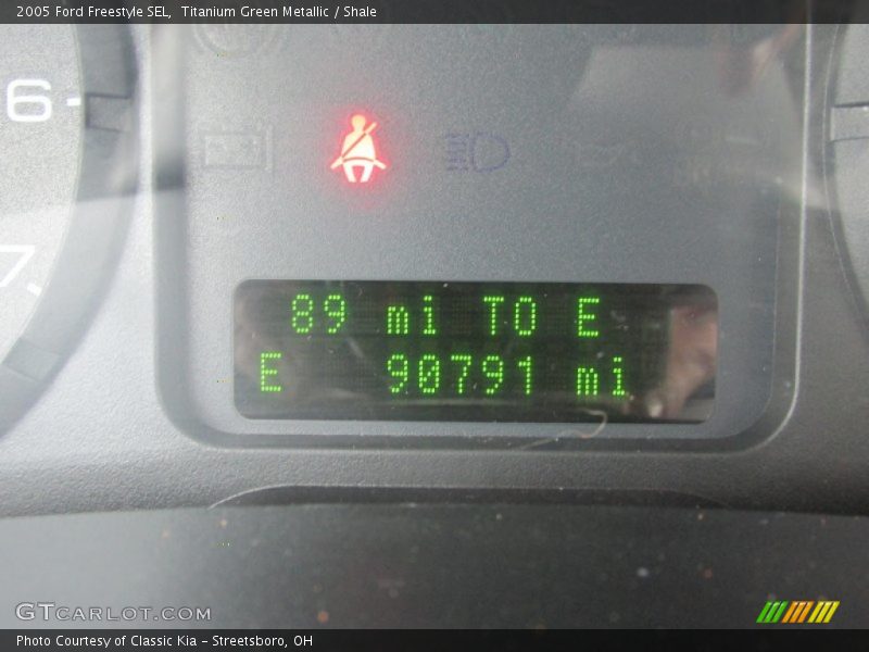 Titanium Green Metallic / Shale 2005 Ford Freestyle SEL