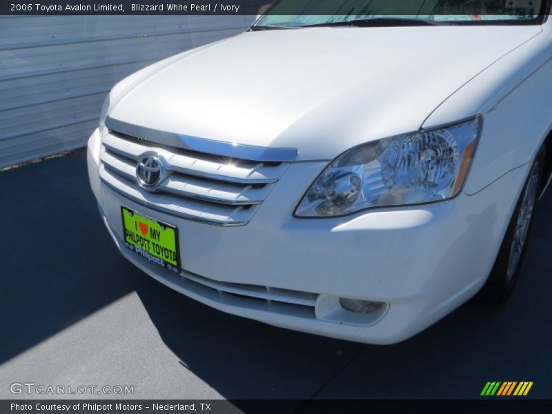 Blizzard White Pearl / Ivory 2006 Toyota Avalon Limited