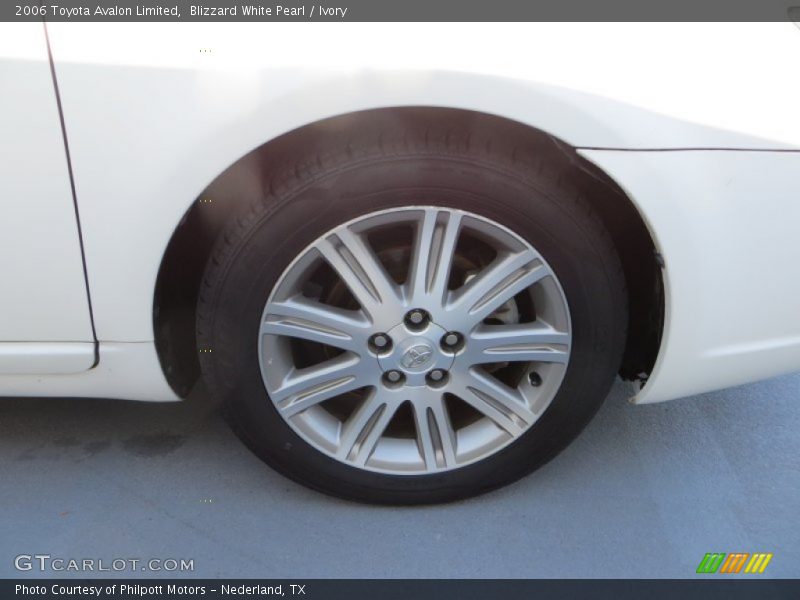 Blizzard White Pearl / Ivory 2006 Toyota Avalon Limited