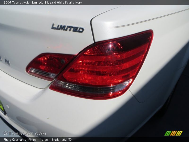 Blizzard White Pearl / Ivory 2006 Toyota Avalon Limited