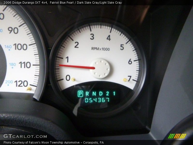 Patriot Blue Pearl / Dark Slate Gray/Light Slate Gray 2006 Dodge Durango SXT 4x4