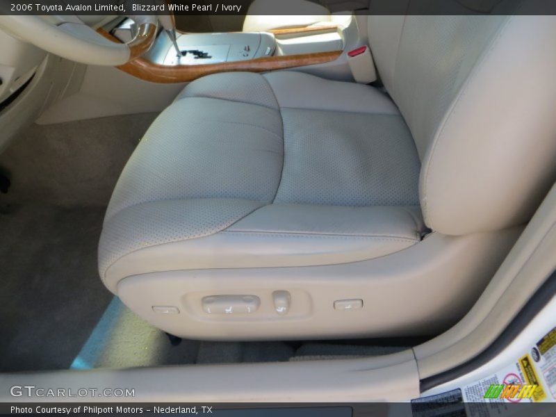 Blizzard White Pearl / Ivory 2006 Toyota Avalon Limited