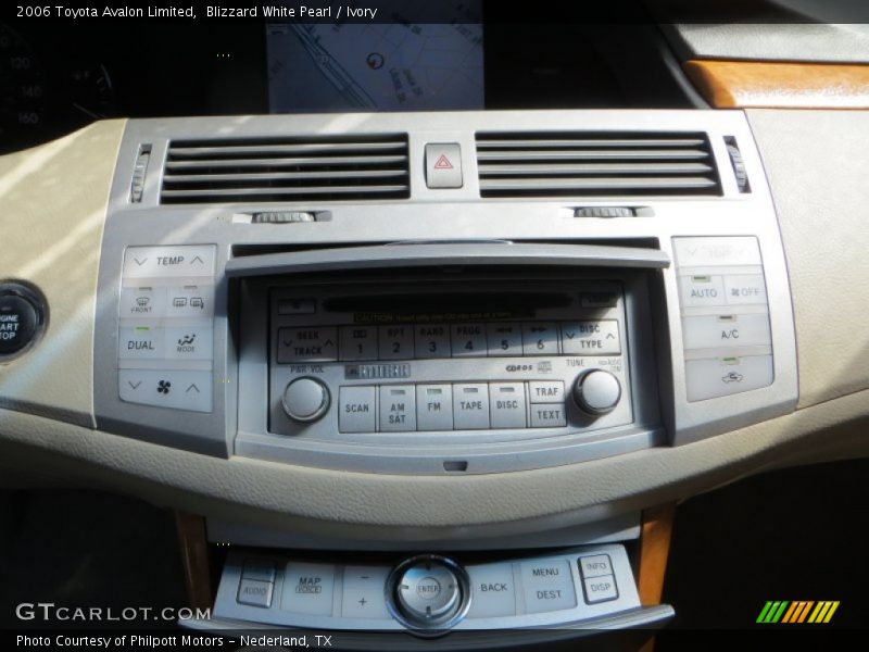 Blizzard White Pearl / Ivory 2006 Toyota Avalon Limited