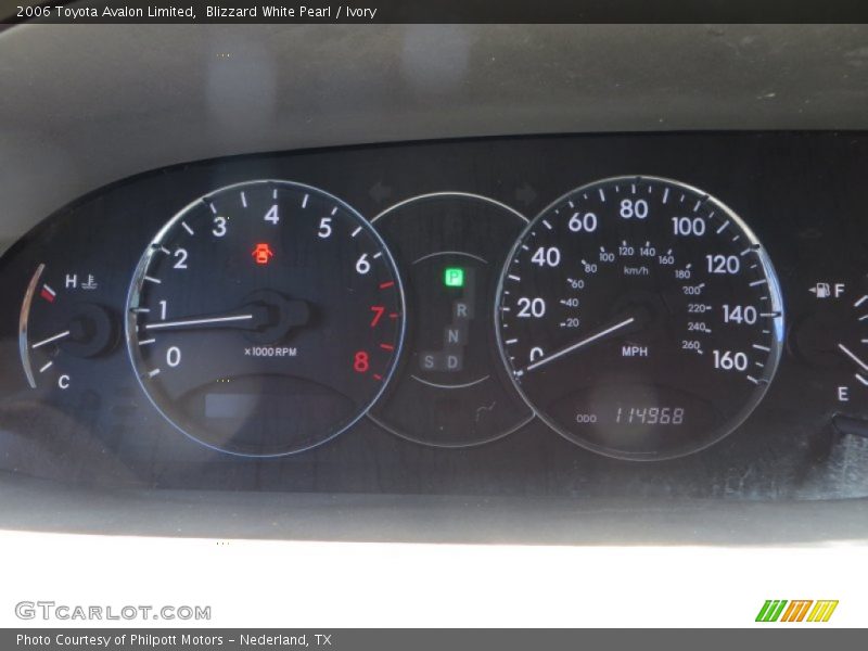 Blizzard White Pearl / Ivory 2006 Toyota Avalon Limited