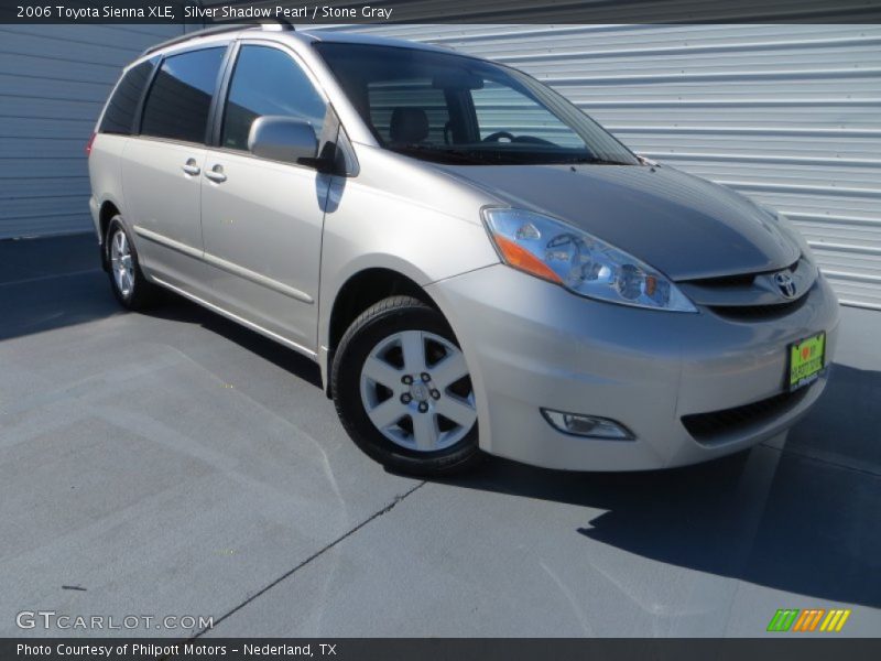 Silver Shadow Pearl / Stone Gray 2006 Toyota Sienna XLE