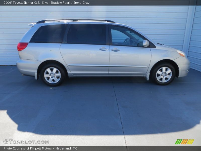 Silver Shadow Pearl / Stone Gray 2006 Toyota Sienna XLE