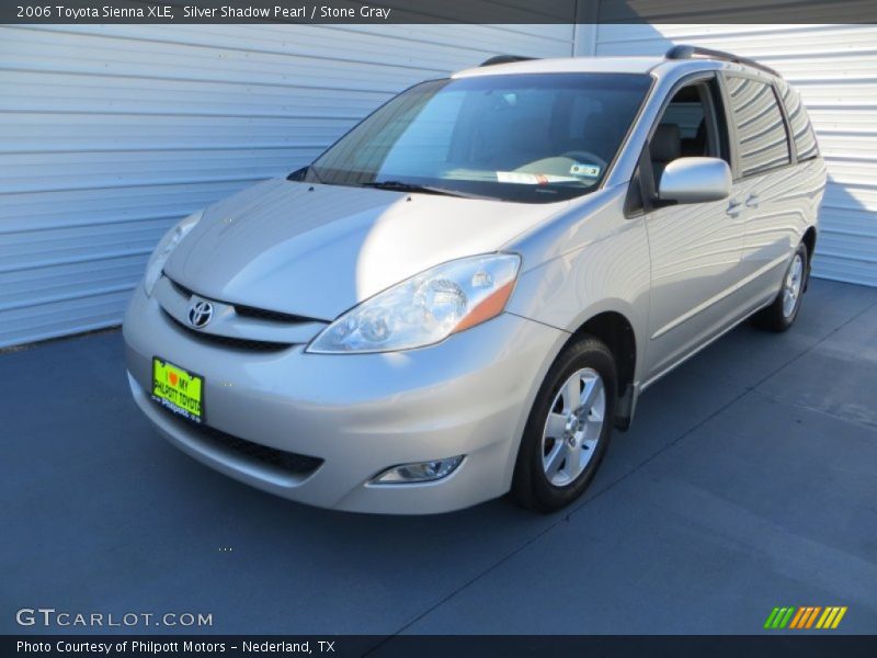 Silver Shadow Pearl / Stone Gray 2006 Toyota Sienna XLE