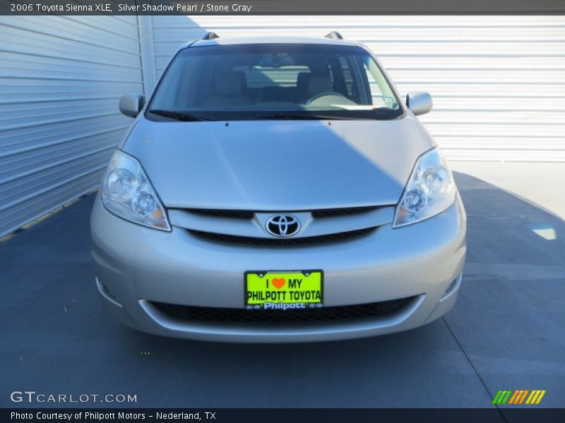 Silver Shadow Pearl / Stone Gray 2006 Toyota Sienna XLE