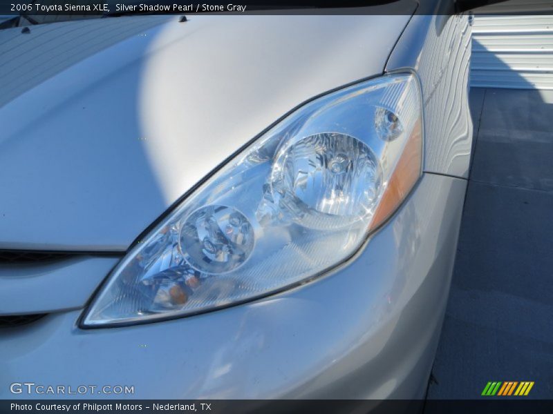 Silver Shadow Pearl / Stone Gray 2006 Toyota Sienna XLE