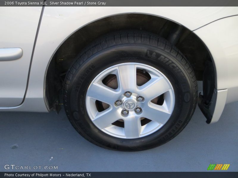 Silver Shadow Pearl / Stone Gray 2006 Toyota Sienna XLE