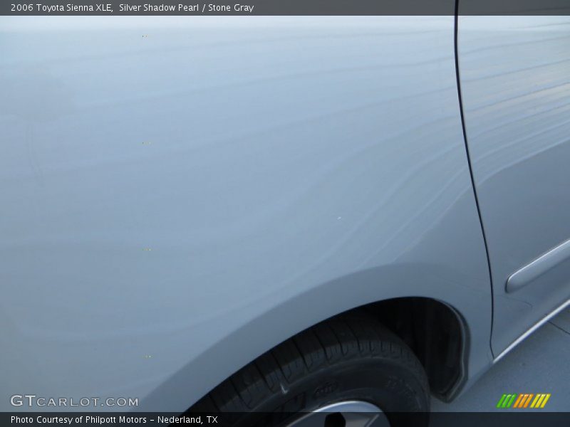 Silver Shadow Pearl / Stone Gray 2006 Toyota Sienna XLE