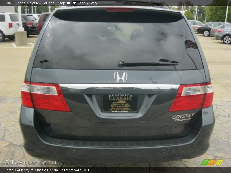 Sage Brush Pearl / Ivory 2005 Honda Odyssey Touring