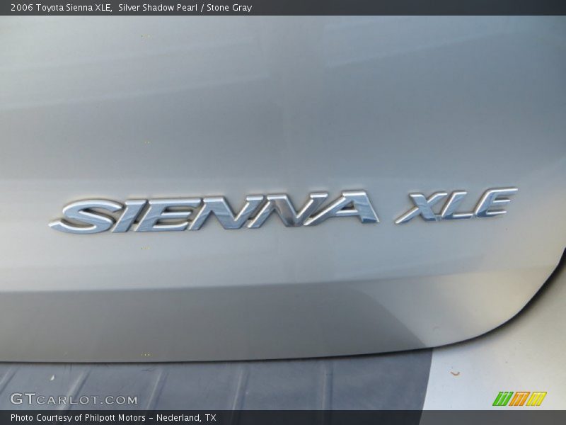 Silver Shadow Pearl / Stone Gray 2006 Toyota Sienna XLE