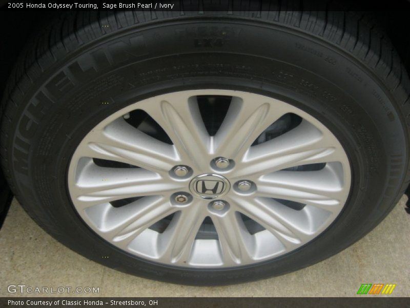 Sage Brush Pearl / Ivory 2005 Honda Odyssey Touring