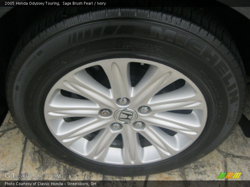 Sage Brush Pearl / Ivory 2005 Honda Odyssey Touring