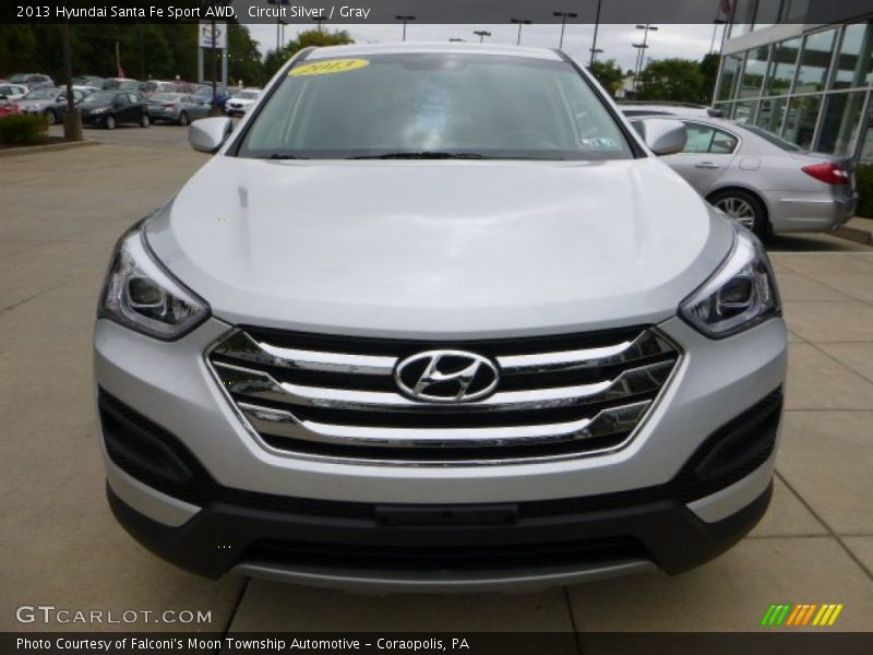 Circuit Silver / Gray 2013 Hyundai Santa Fe Sport AWD