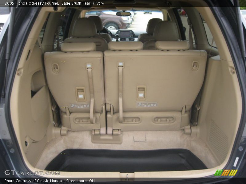 Sage Brush Pearl / Ivory 2005 Honda Odyssey Touring
